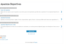 Tablet Screenshot of lasapuestasdeportivas.blogspot.com