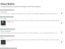 Tablet Screenshot of glowybullets.blogspot.com