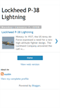 Mobile Screenshot of lockheedp-38lightning.blogspot.com