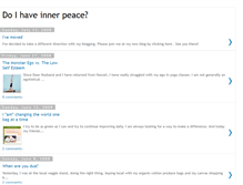 Tablet Screenshot of doihaveinnerpeace.blogspot.com