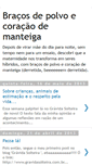 Mobile Screenshot of bracospolvocaoracaomanteiga.blogspot.com