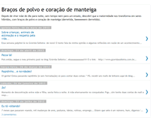 Tablet Screenshot of bracospolvocaoracaomanteiga.blogspot.com
