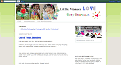 Desktop Screenshot of littlemamababyboutique.blogspot.com