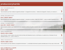 Tablet Screenshot of produccionytramite2011.blogspot.com