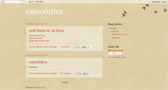Desktop Screenshot of catoofutica.blogspot.com