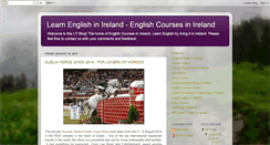 Desktop Screenshot of englishireland.blogspot.com