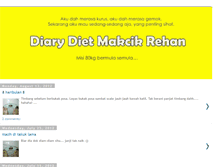 Tablet Screenshot of diary-diet-makcik-rehan.blogspot.com