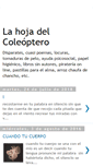 Mobile Screenshot of lahojadelcoleoptero.blogspot.com