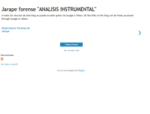 Tablet Screenshot of jarapeforenseanalisisinstrumental.blogspot.com