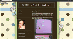 Desktop Screenshot of guckmal-creativ.blogspot.com