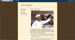 Desktop Screenshot of annajihazare.blogspot.com
