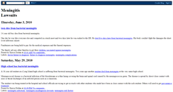 Desktop Screenshot of meningitislawsuits.blogspot.com