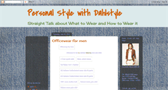 Desktop Screenshot of dahlstyle.blogspot.com