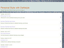 Tablet Screenshot of dahlstyle.blogspot.com