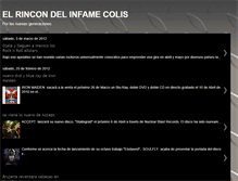 Tablet Screenshot of elrincondelinfamecoliz.blogspot.com