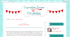 Desktop Screenshot of cupcakeskissesncrumbs.blogspot.com