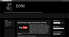 Desktop Screenshot of d3mrecords.blogspot.com