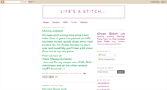 Desktop Screenshot of lifes-a-stitch.blogspot.com