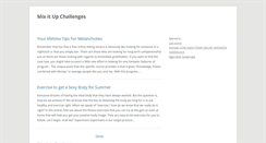 Desktop Screenshot of mixitupchallenges.blogspot.com