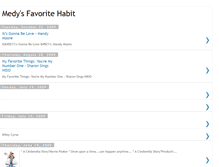 Tablet Screenshot of favoritehabit.blogspot.com