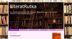 Desktop Screenshot of literatrutka.blogspot.com