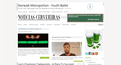 Desktop Screenshot of noticiascervejeiras.blogspot.com