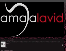 Tablet Screenshot of amayalavid.blogspot.com