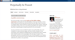 Desktop Screenshot of perpetually-in-transit.blogspot.com
