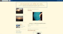 Desktop Screenshot of donasceraopordosol.blogspot.com