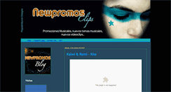 Desktop Screenshot of newpromosclips.blogspot.com