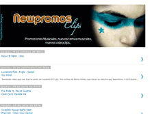 Tablet Screenshot of newpromosclips.blogspot.com
