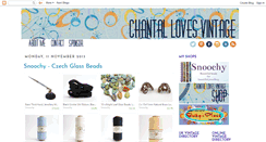 Desktop Screenshot of chantallovesvintage.blogspot.com