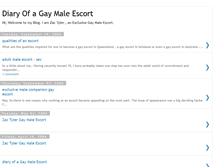 Tablet Screenshot of gaymaleescort.blogspot.com