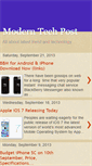 Mobile Screenshot of moderntechpost.blogspot.com