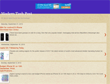 Tablet Screenshot of moderntechpost.blogspot.com