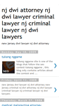 Mobile Screenshot of nj-dwi-attorney-lawyer.blogspot.com