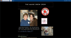 Desktop Screenshot of mainedrewcrew.blogspot.com