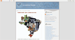 Desktop Screenshot of jornalismofacitec.blogspot.com
