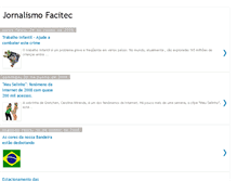 Tablet Screenshot of jornalismofacitec.blogspot.com
