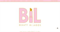 Desktop Screenshot of beautyinlagos.blogspot.com