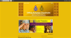 Desktop Screenshot of dirajakelantan.blogspot.com