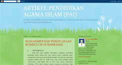 Desktop Screenshot of paiinisnujepara.blogspot.com