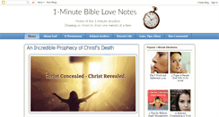 Desktop Screenshot of biblelovenotes.blogspot.com