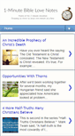 Mobile Screenshot of biblelovenotes.blogspot.com