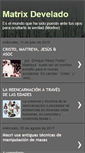 Mobile Screenshot of matrixdevelado.blogspot.com