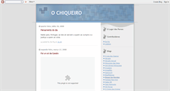 Desktop Screenshot of ochiqueiro.blogspot.com