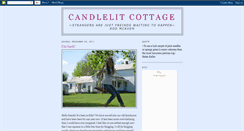 Desktop Screenshot of candlelitcottage.blogspot.com