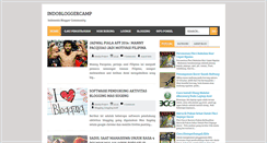 Desktop Screenshot of indobloggercamp.blogspot.com