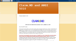 Desktop Screenshot of claimmd.blogspot.com