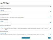 Tablet Screenshot of pastrybox.blogspot.com